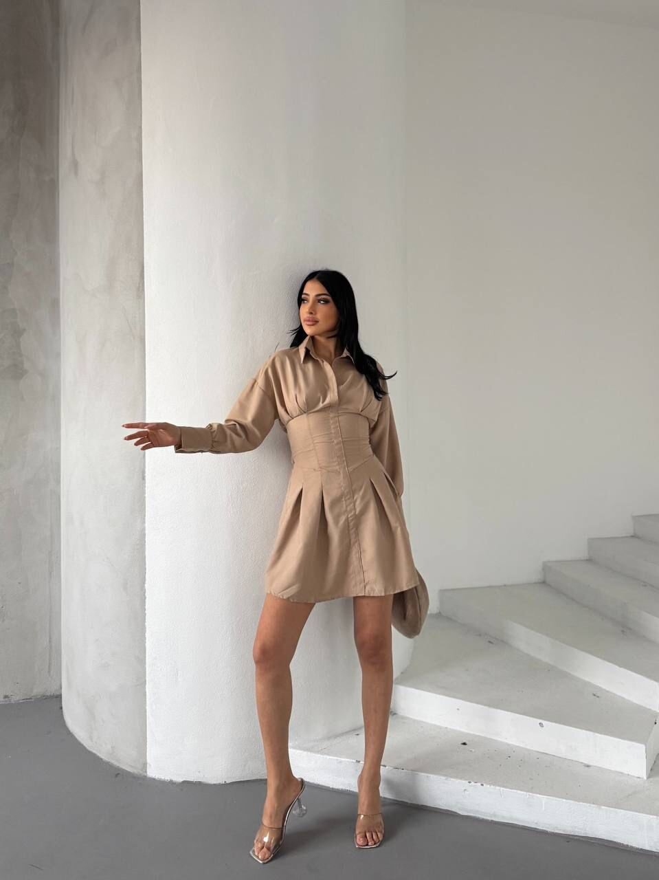 Düğüm Detaylı Elbise