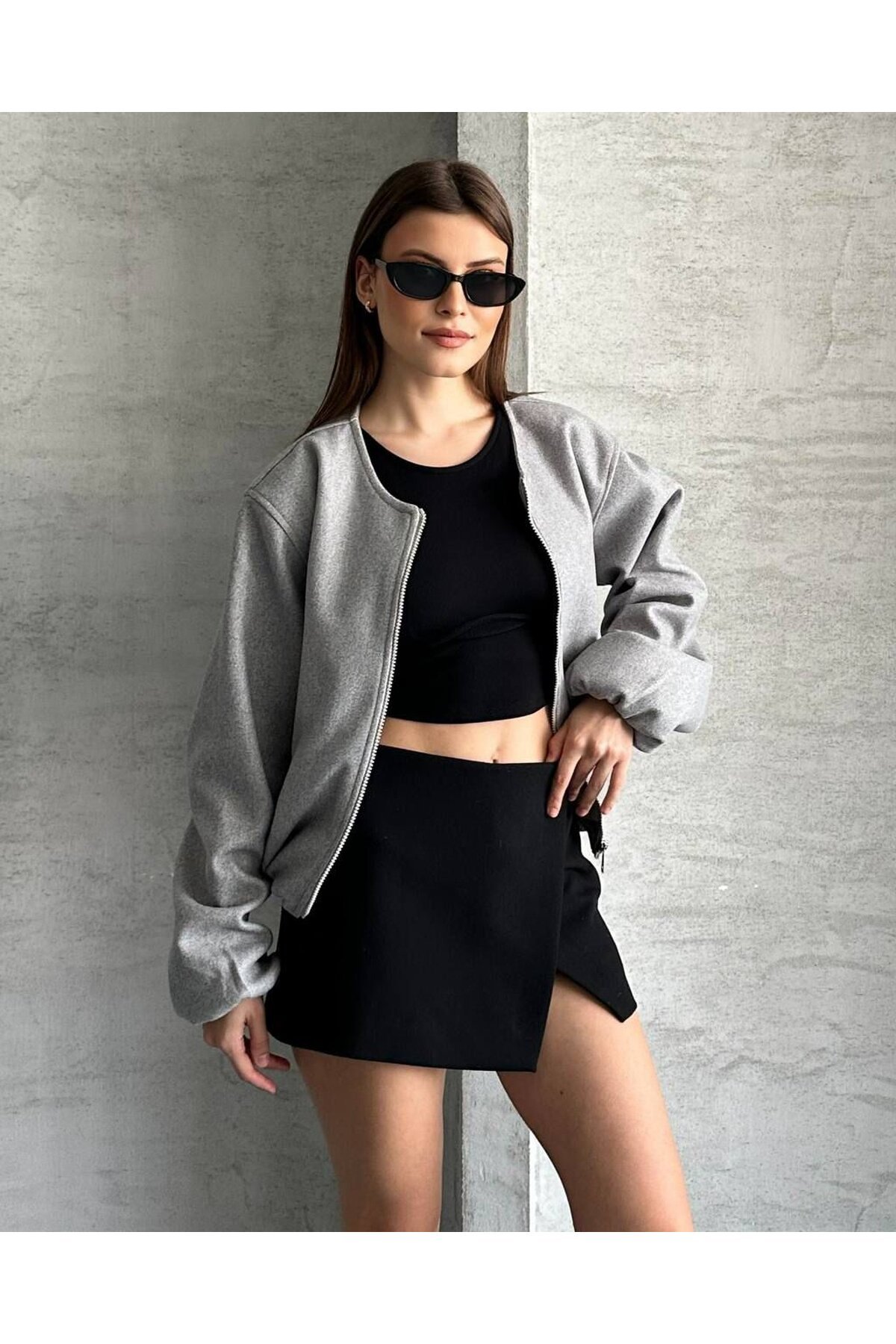 İÇİ PELUŞ KRUVEZE SÜET CEKET