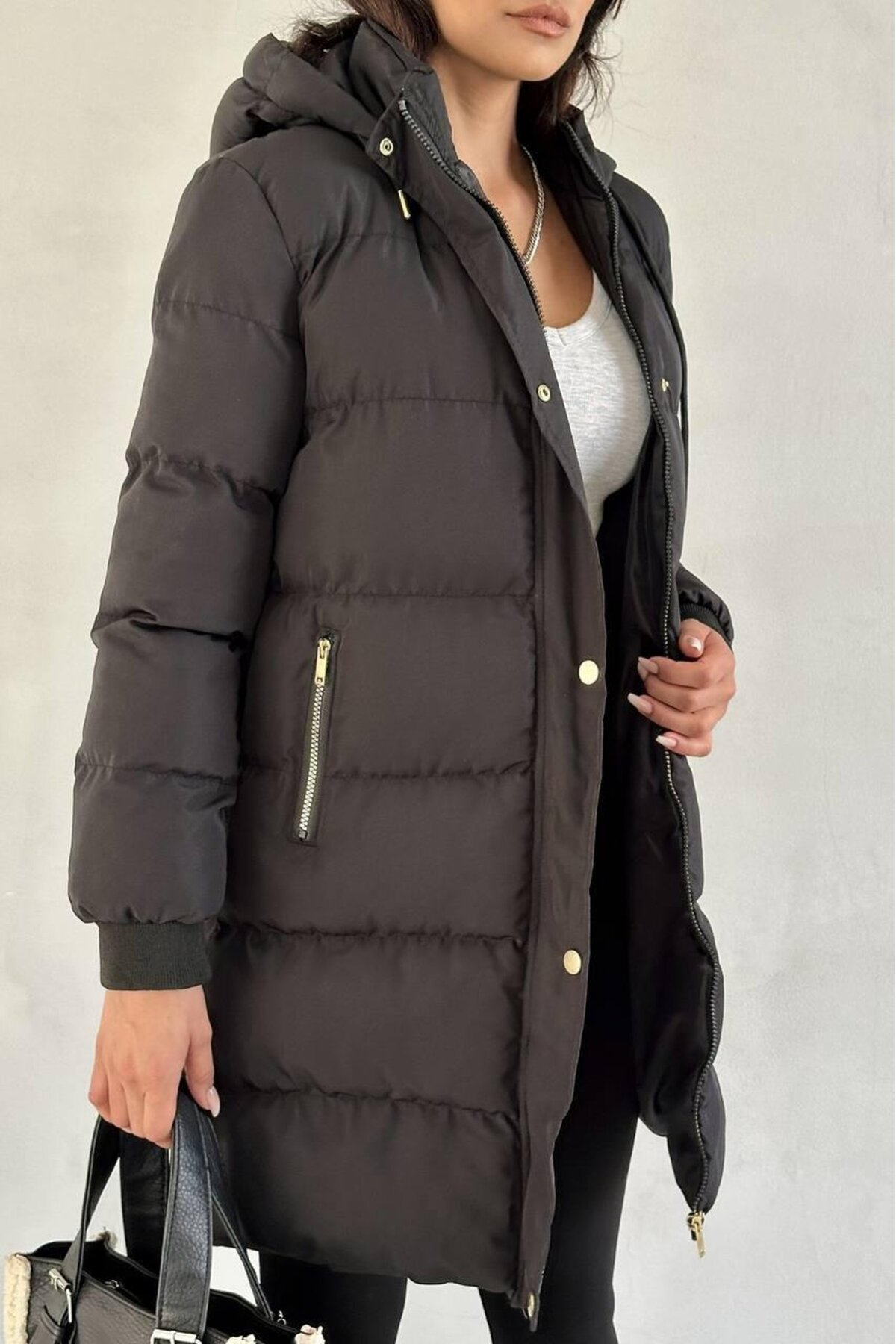 KAPÜŞONLU KAPÜTONE MONT