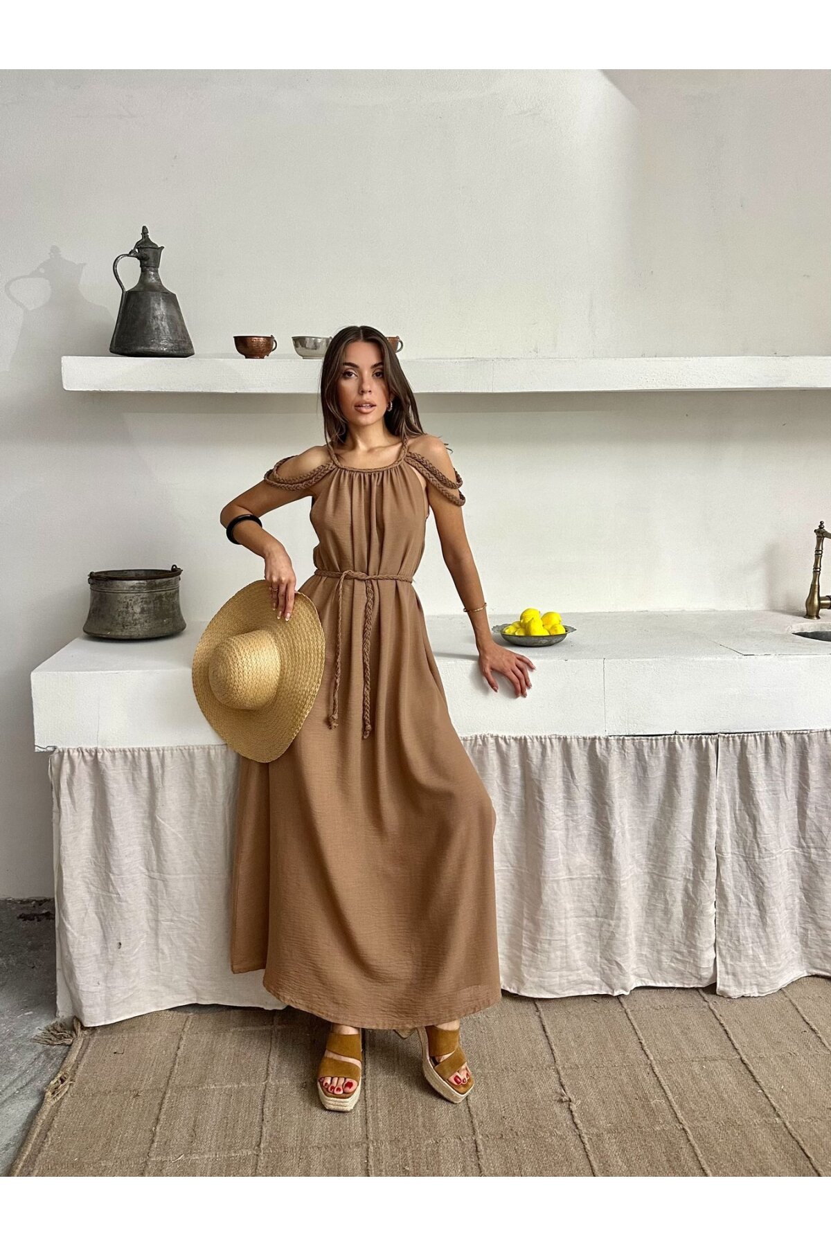 KETEN ELBİSE