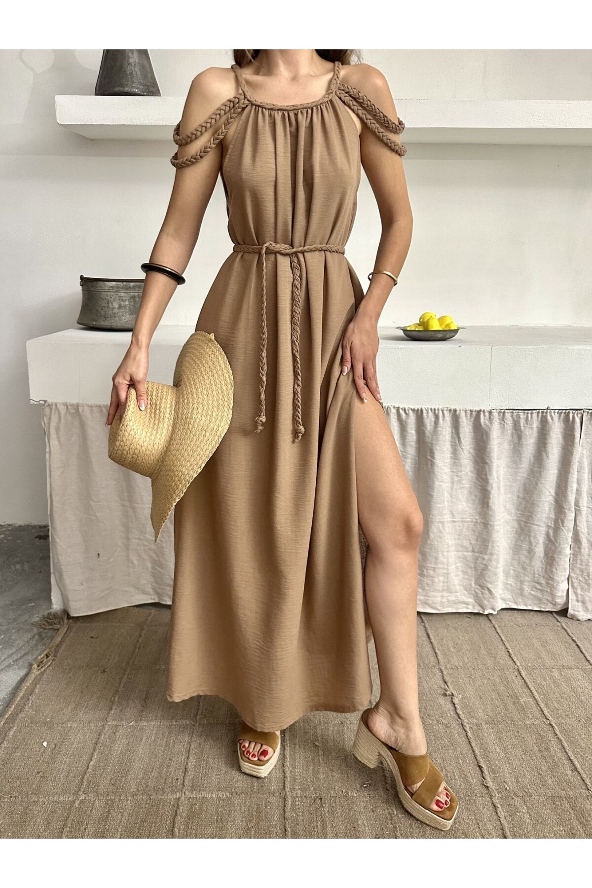 KETEN ELBİSE