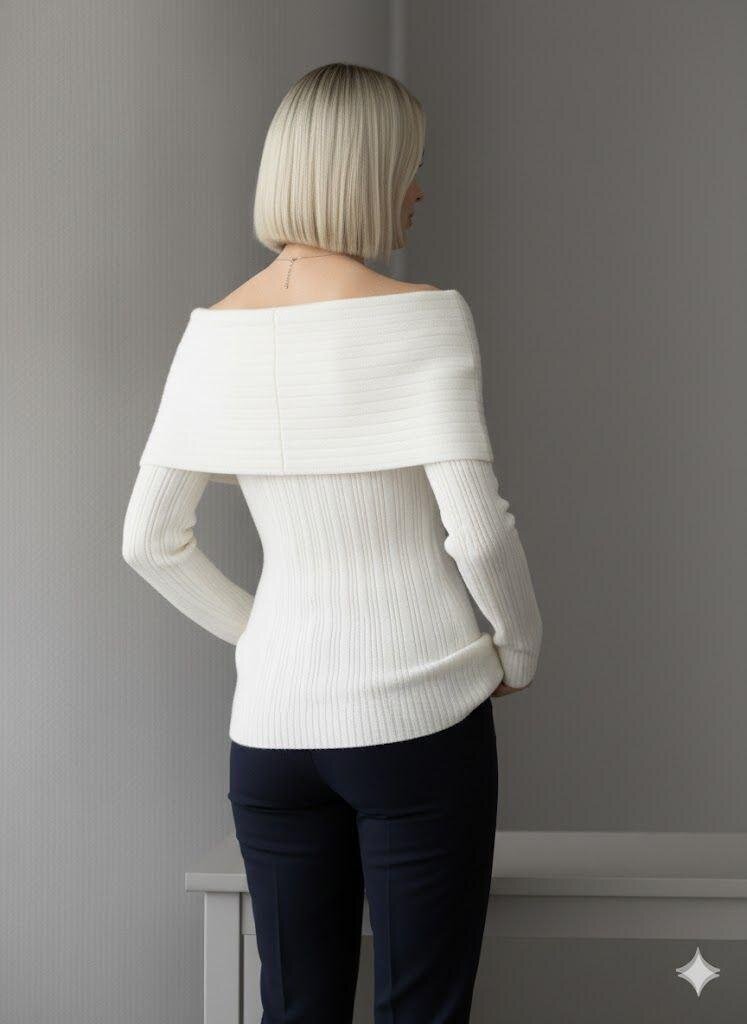 MADONNA YAKA TRİKO KAZAK