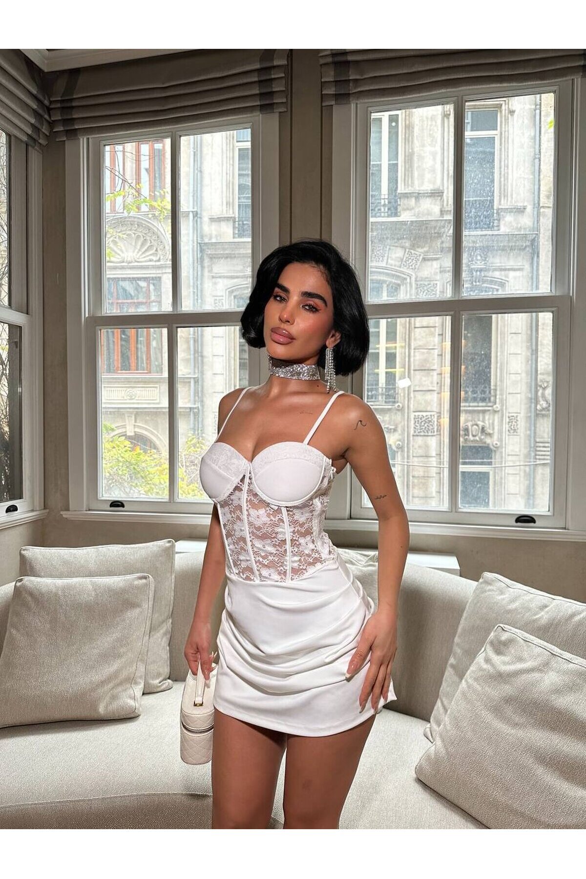 GLOP VE GÜPÜR DETAY ELBİSE