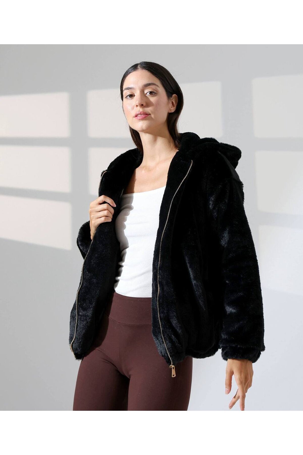 PELUŞ İÇİ ASTARLI MONT