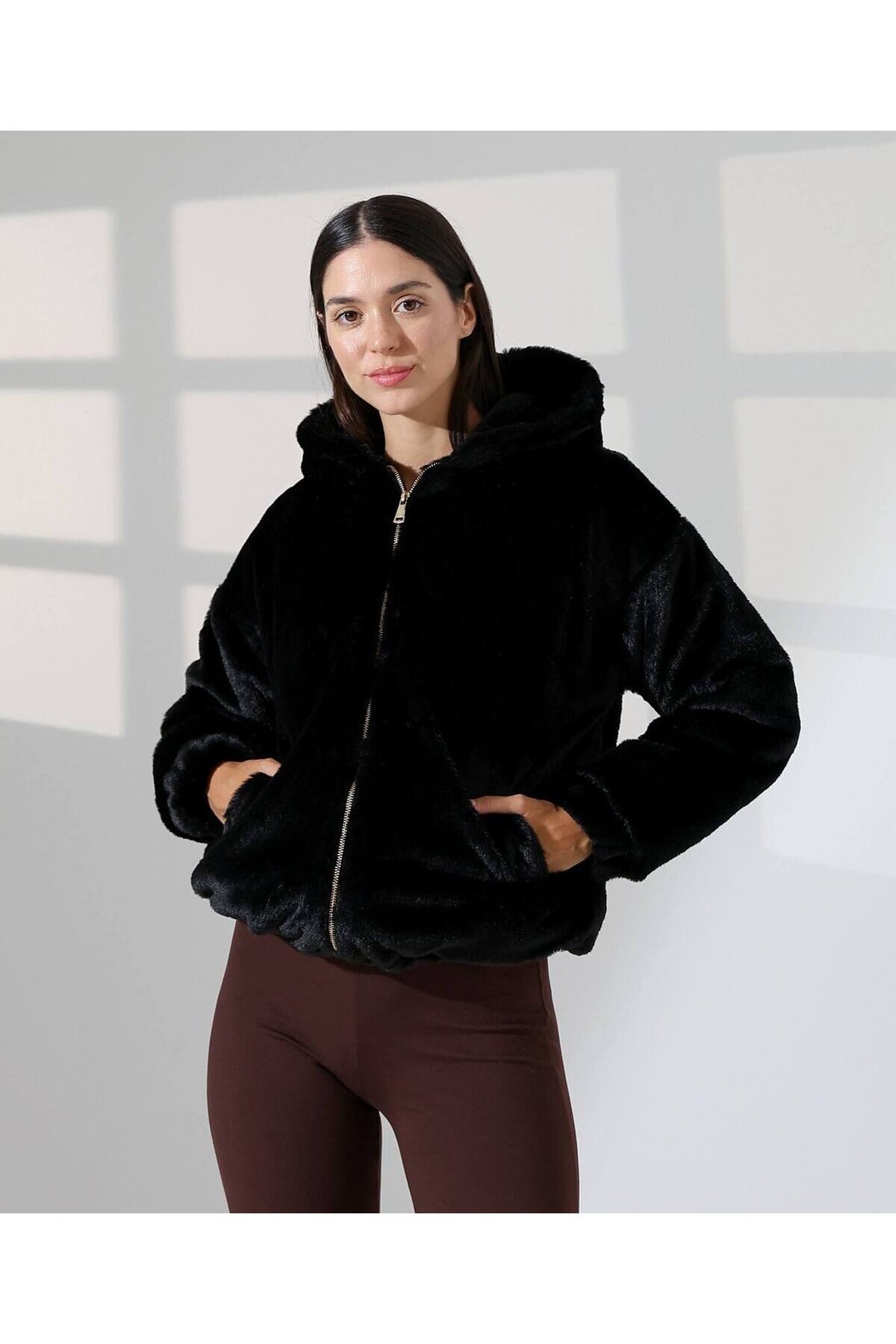 PELUŞ İÇİ ASTARLI MONT