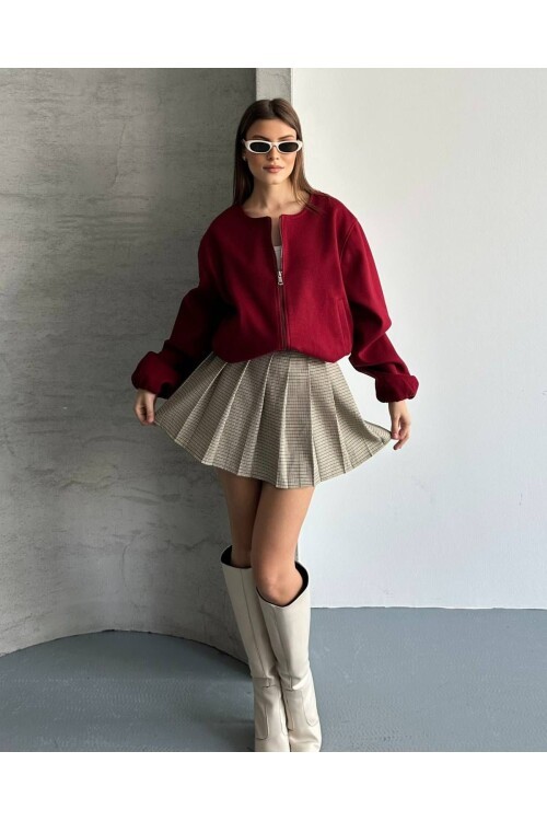 İÇİ PELUŞ KRUVEZE SÜET CEKET