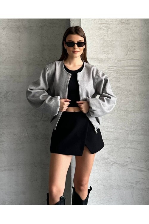 İÇİ PELUŞ KRUVEZE SÜET CEKET