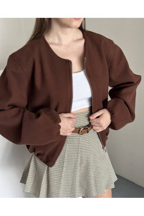 İÇİ PELUŞ KRUVEZE SÜET CEKET