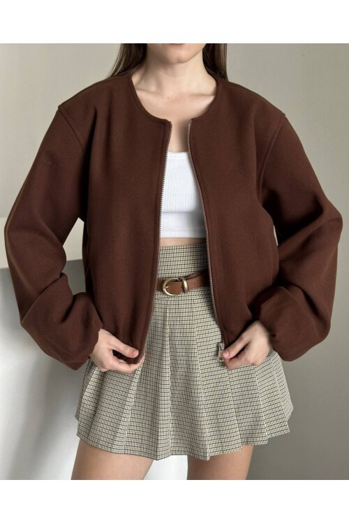 İÇİ PELUŞ KRUVEZE SÜET CEKET