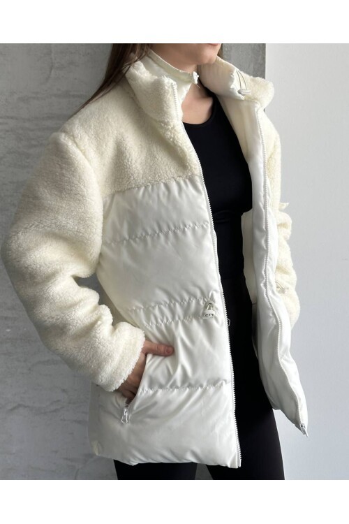 KAPÜTONE SÜET DETAY MONT