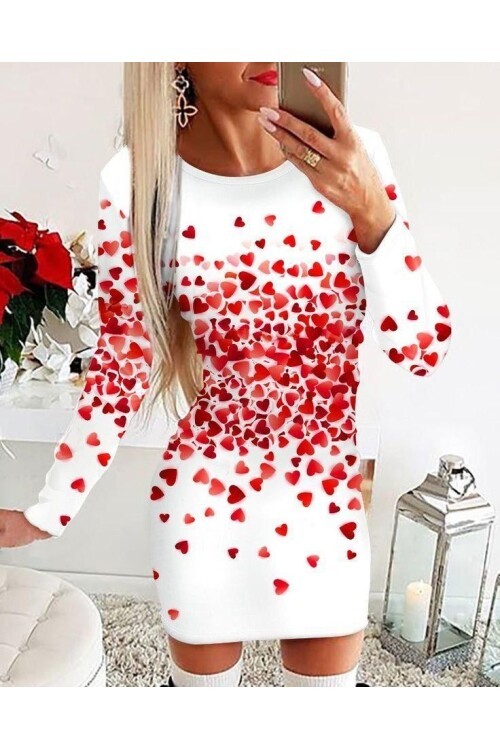 Mikro Dijital Baski Elbise