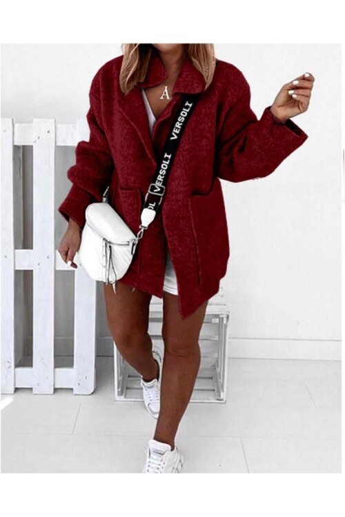 Geniş Cep Tasarımlı Hırka