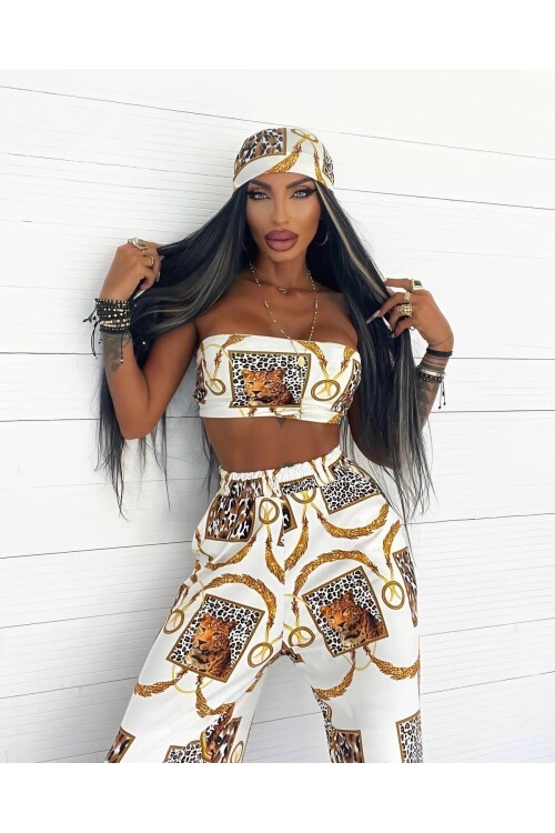 CROP BANDANA DETAYLI TAKIM