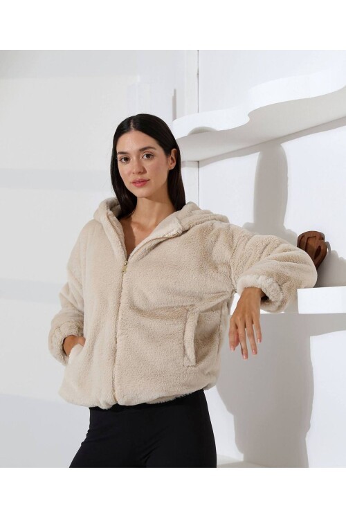 PELUŞ İÇİ ASTARLI MONT