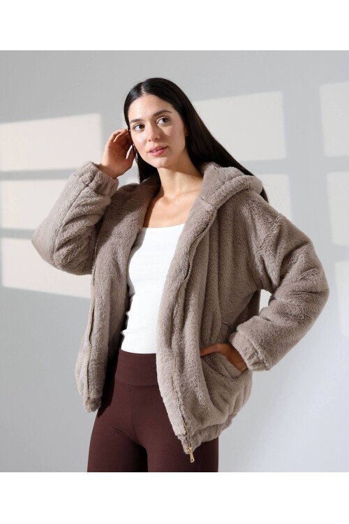 PELUŞ İÇİ ASTARLI MONT