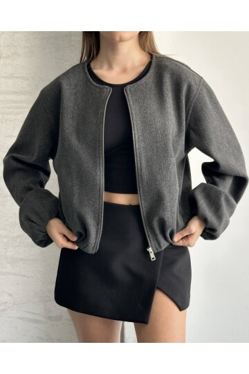 İÇİ PELUŞ KRUVEZE SÜET CEKET