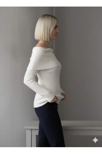 MADONNA YAKA TRİKO KAZAK