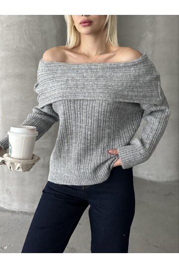 MADONNA YAKA TRİKO KAZAK