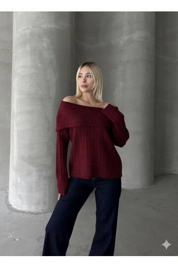 MADONNA YAKA TRİKO KAZAK