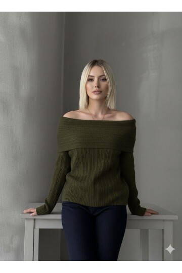 MADONNA YAKA TRİKO KAZAK