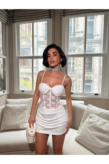 GLOP VE GÜPÜR DETAY ELBİSE